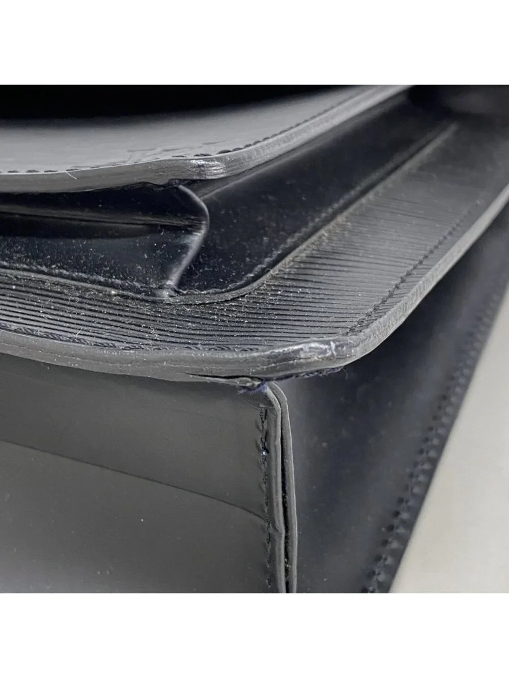 Louis Vuitton Handbag Epi Monceau 28 Noir